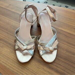 Loeffler Randall, Anny Metallic Strappy Sandals